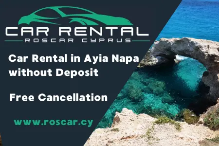 Alugar um carro em Ayia Napa sem depósito Alugar um carro em Ayia Napa sem depósito