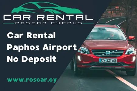 Aluguer de carros no aeroporto de Paphos sem depósito Aluguer de carros no aeroporto de Paphos sem depósito